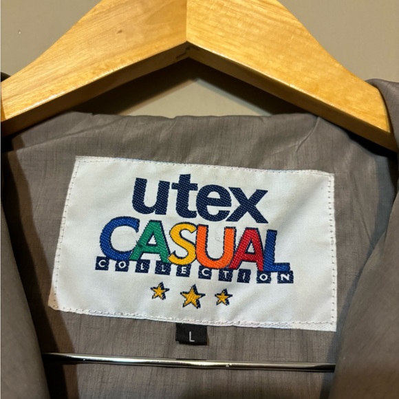 UTEX Hooded Trench Jacket, Cinch Waist - Picture 7 of 10